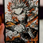Картина "Kyojuro Rengoku - Demon Slayer"