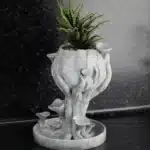 Саксия - Гъби, декор за растения, Raeluminshop, уникален декор