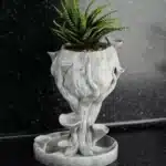 Саксия - Гъби, декор за растения, Raeluminshop, уникален декор