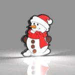 Лед лампа, Снежко, Коледна декорация, Празнична лампа, Лампа снежен човек
