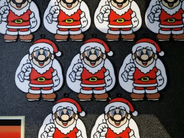 Играчка за елха, Коледен Супер Марио, Коледна декорация, Празнична украса, Супер Марио играчка