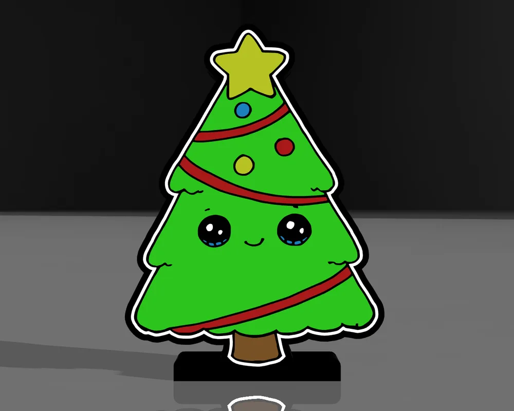 Лед лампа, Коледна елха, Коледна декорация, Празнична украса, Ледена елха