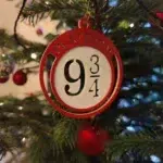 Играчка за елха, Платформа 9 и 3/4, Хари Потър, коледна украса