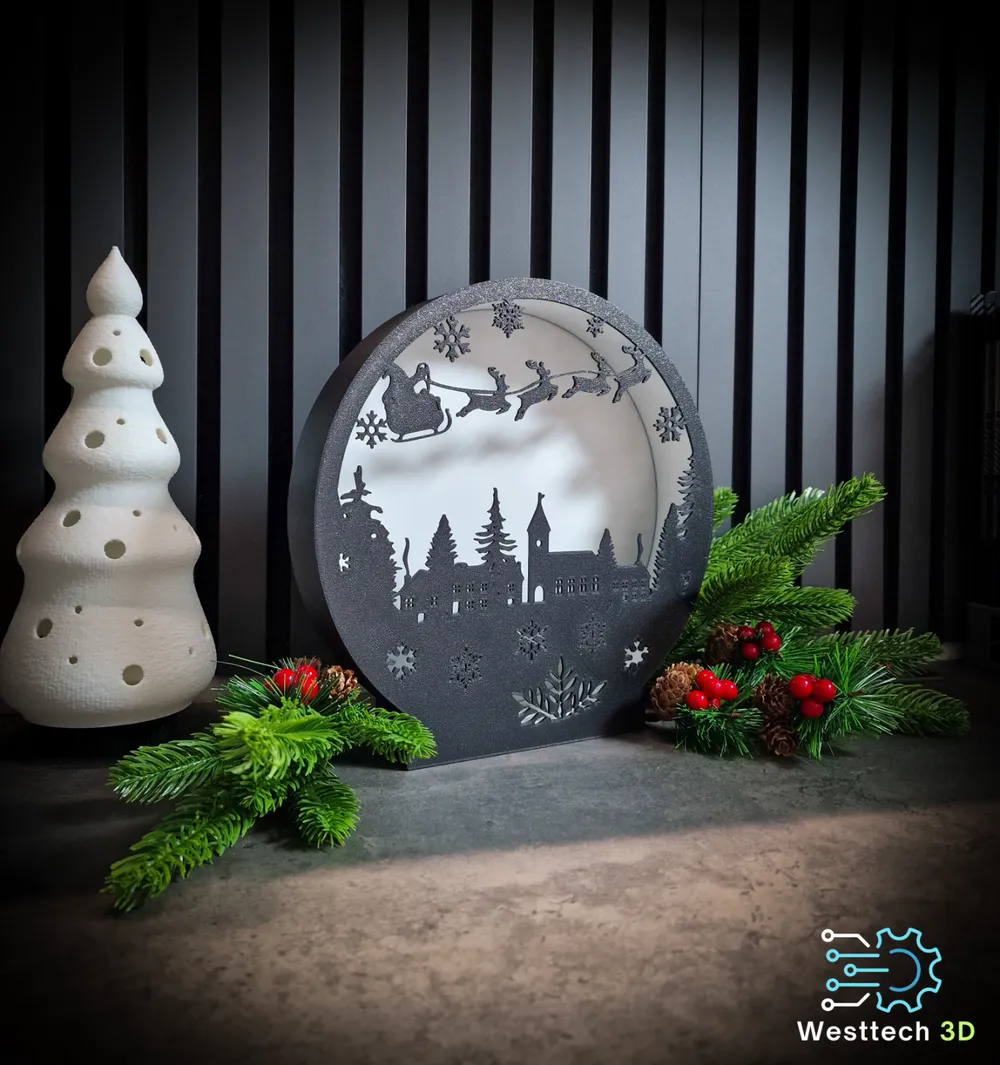 LED лампа, Коледна приказка, Коледна декорация, празнична украса