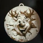 Играчка за елха, Веселият елен, Коледна украса, празнична декорация