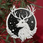 Играчка за елха, Елен, Коледна декорация за елха