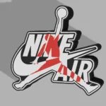 LED лампа Nike 2, 3D принтирана лампа Nike 2, лампа Nike 2, фен лампа Nike, LED осветление Nike