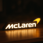 LED лампа McLaren, 3D принтирана лампа McLaren, фен лампа McLaren, автомобилна лампа McLaren, лампа Формула 1 McLaren