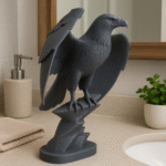 декорация златен орел, статуетка орел, златен орел за декорация, луксозен орел фигура, орел символ на сила