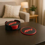 F1 подложки за чаши, 3D декорация, Формула 1 аксесоари