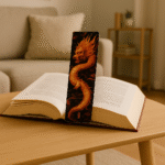 Книгоразделител Dragon Dynasty, 3D принтиран книгоразделител, драконов книгоразделител.